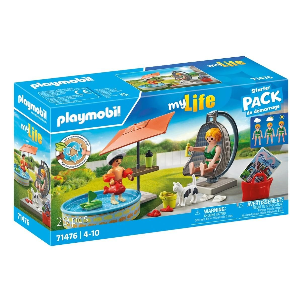 Playmobil Pancsolás a kertben (71476) (Playmobil71476)