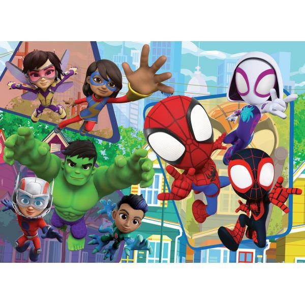 Spidey - 2az 1-ben 24 db-os maxi puzzle (FRTX-LIS99726)