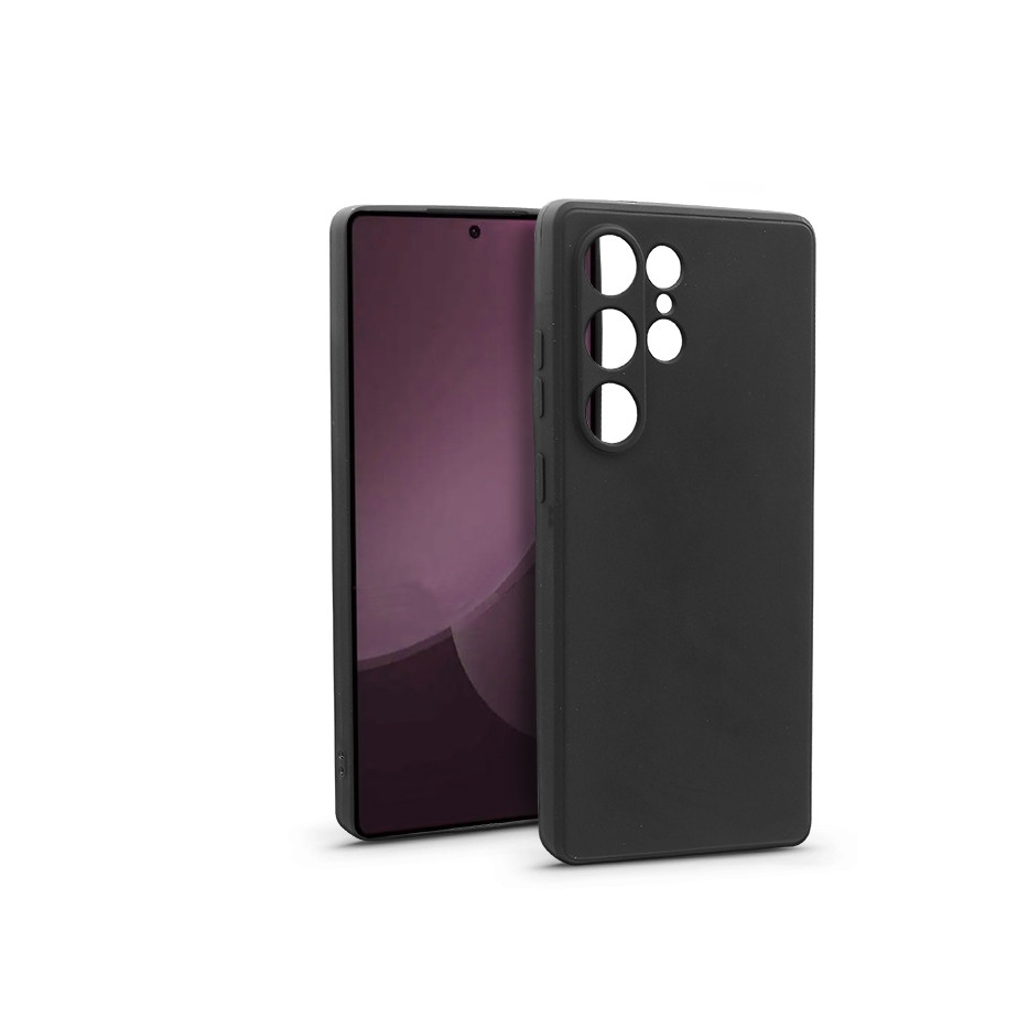 Haffner Soft szilikon tok - Samsung SM-S938 Galaxy S25 Ultra - fekete (HF338403)