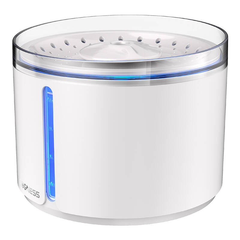 Dogness D09 LED Automata Okos Kisállat Itató 2,2L - Fehér (D09)