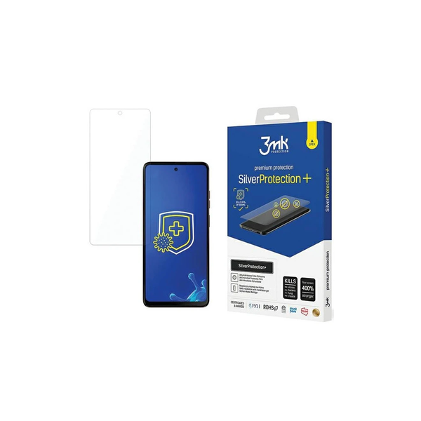 3MK SilverProtect+ Motorola Moto G34 5G készülékhez Wet-Install Antimicrobial Fólia