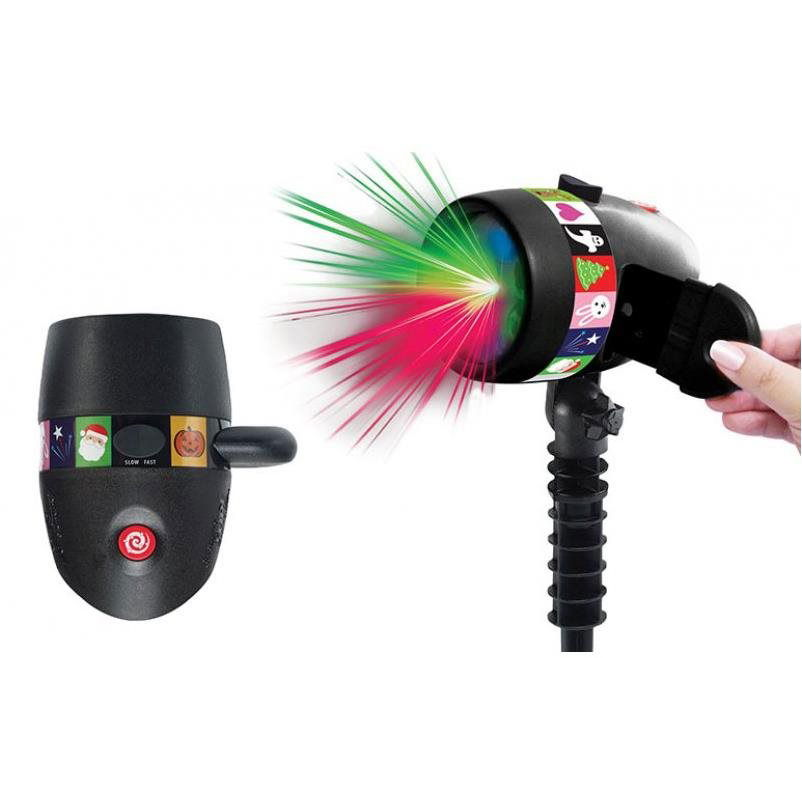 Alum LED projektor 12 cserélhető témával (9.1156)