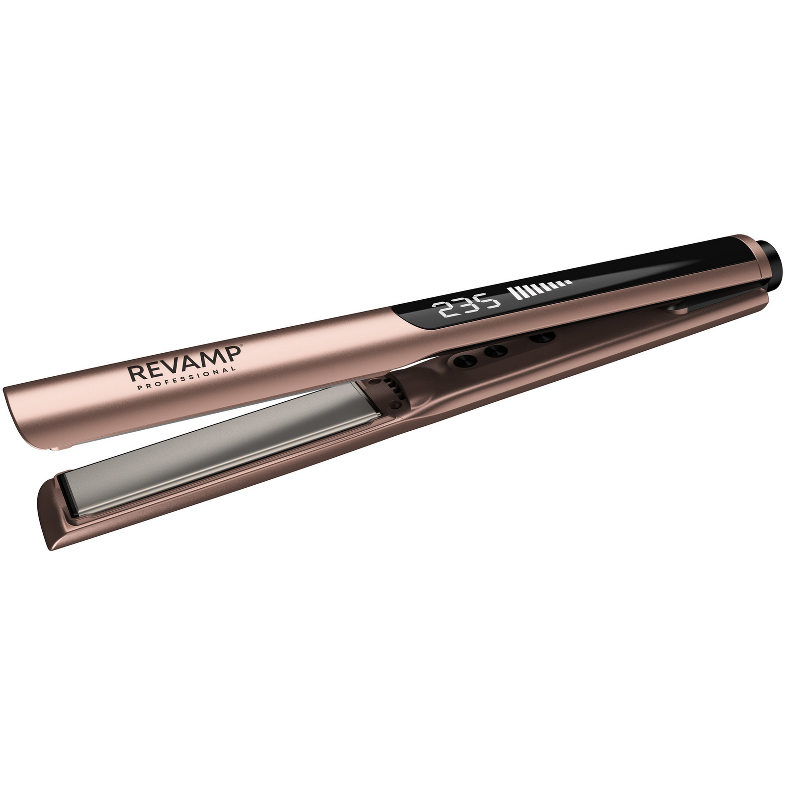 Revamp Dynamic Radiance Straight & Style Kerámia bevonatú Ionos Hajvasaló 235°C - Arany (ST-1900GD-EU)