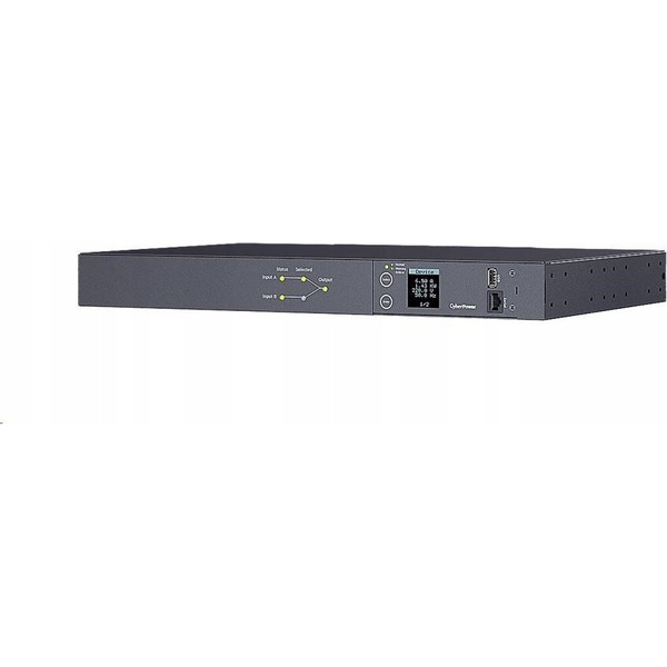 CyberPower PDU24005 strømforsyningsenhed (PDU) 10 AC stikkontakt(er) 1U Sort