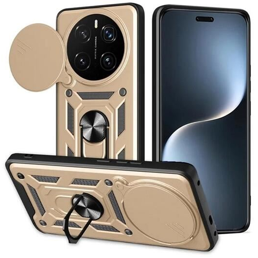 Gigapack Defender Honor Magic 7 Pro kameravédős tok aranyszínű-fekete (GP-168417)