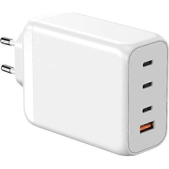 Z ALLNET Ersatznetzteil QC USB-C PD GaN Netzteil Power Supply200Watt 1x USB Typ-A QC 3x USB Typ-C**EU PLUG**