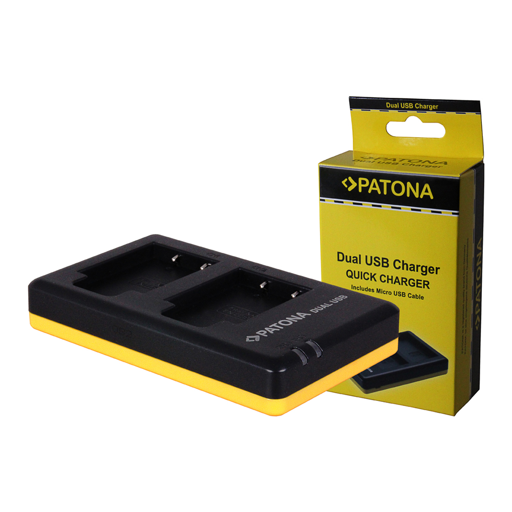 Patona PT1970 Foto Dual Quick Nikon EN-EL19 USB Akkumulátor töltő (PT1970)