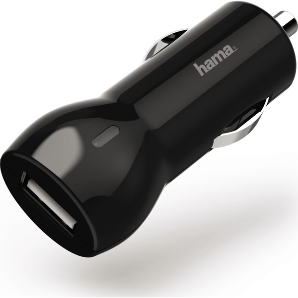 Hama 00183259 oplader til mobil enhed Mobiltelefon, Smartphone, Tablet Sort Cigartænder Hurtig opladning Automatisk