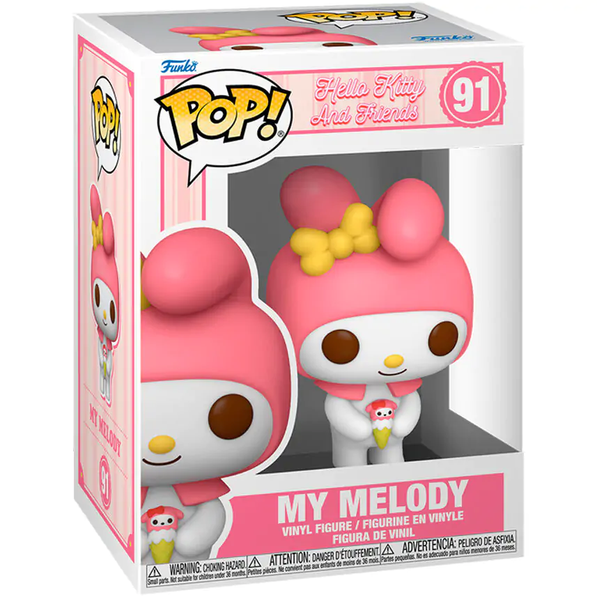 Funko POP! Hello Kitty Sanrio - My Melody gyűjthető figura 9cm (80316F)