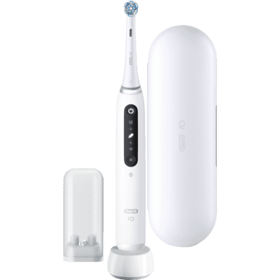 Oral-B iO Series 5 Voksen Roterende, pulserende tandbørste Hvid