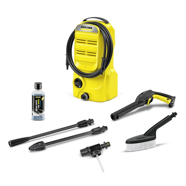 Водоструйка Karcher K2 Classic Car, 1400 W, максимално налягане 110 bar, максимален дебит 360 l/h, маркуч 3 m