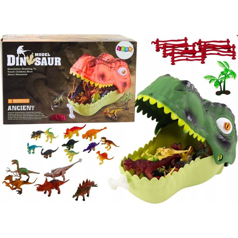 Nagy Dinoszaurusz Figurakészlet - Zöld ( )