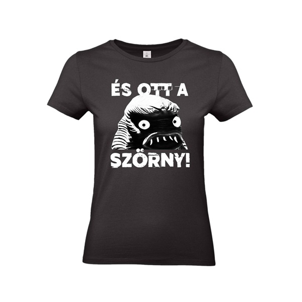 Retroshock Ott A Szörny női fekete XXL méretű póló