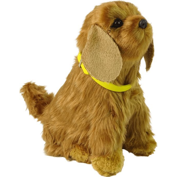 Interaktív Plüss Puha Szőrű Cocker Spániel Kutya (12700)