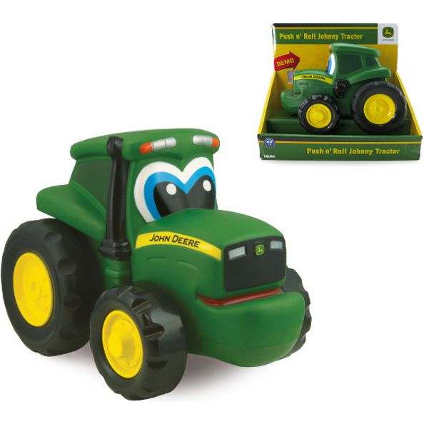 Tomy John Deere Johnny Push N Roll