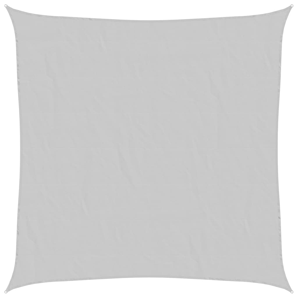 világosszürke 100% poliészter oxford szövet napvitorla 4x4 m (4000403)