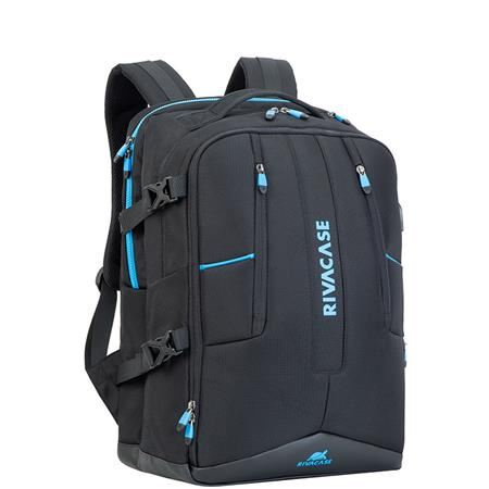 RivaCase 7860 Borneo Gamer notebook hátizsák 17.3" fekete (4260403573198) (NTRB7860B)