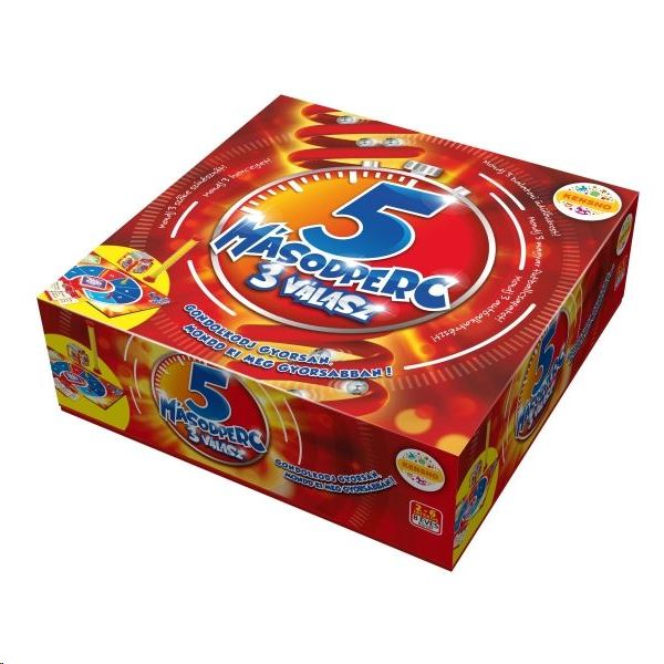 Megableu - 5 másodperc 3 válasz társasjáték (89743)