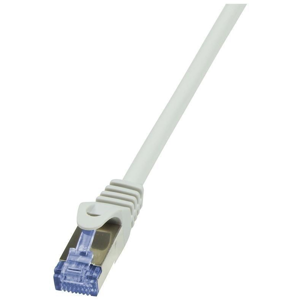 RJ45 2.00m Grijs Cat6A S/FTP LogiLink