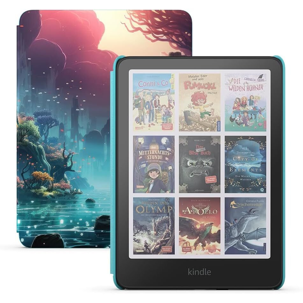 Amazon Kindle Colorsoft Kids Fantasy River 16GB е-четец