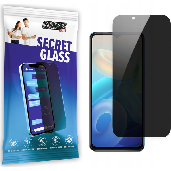  GrizzGlass Szkło prywatyzujące GrizzGlass SecretGlass vivo Y55s 2023