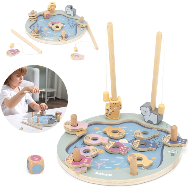 Viga Toys PolarB Mágneses horgászjáték 2+ életkor