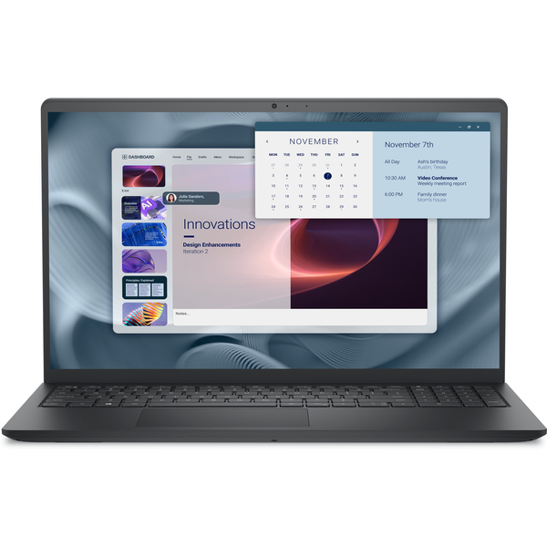 DELL Pro 15 Essential PV15250 Intel® Core™ i3 i3-1305U Computer portatile 39,6 cm (15.6") Full HD 8 GB DDR5-SDRAM 512 GB SSD Wi-Fi 6 (802.11ax) Windows 11 Pro Ceco, Slovacco Nero