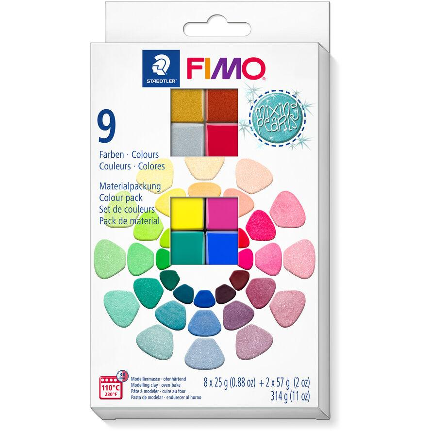 Staedtler FIMO Effect Égethető gyurma 8x25g + 2x57g - Gyöngyház mix (8013 C10-1)