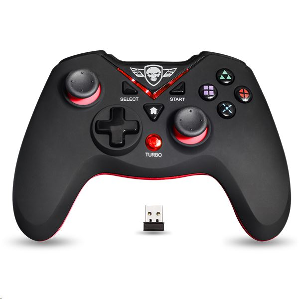 Spirit of Gamer XGP vezeték nélküli kontroller fekete-piros (SOG-RFXGP) (SOG-RFXGP)