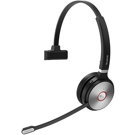 Yealink WH62 Portable Headset Trådløs Opkald/musik Sort, Grå