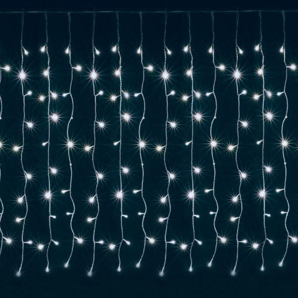 Somogyi KAF 210LC LED-es jégcsap Fényfüggöny IP44 2x1m hideg fehér (KAF 210LC)