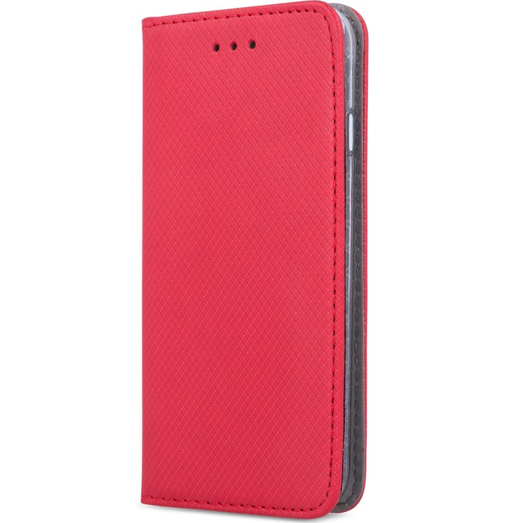 Apple iPhone 16 Plus, Oldalra nyíló tok, stand, Smart Magnet, piros (5907457780538)