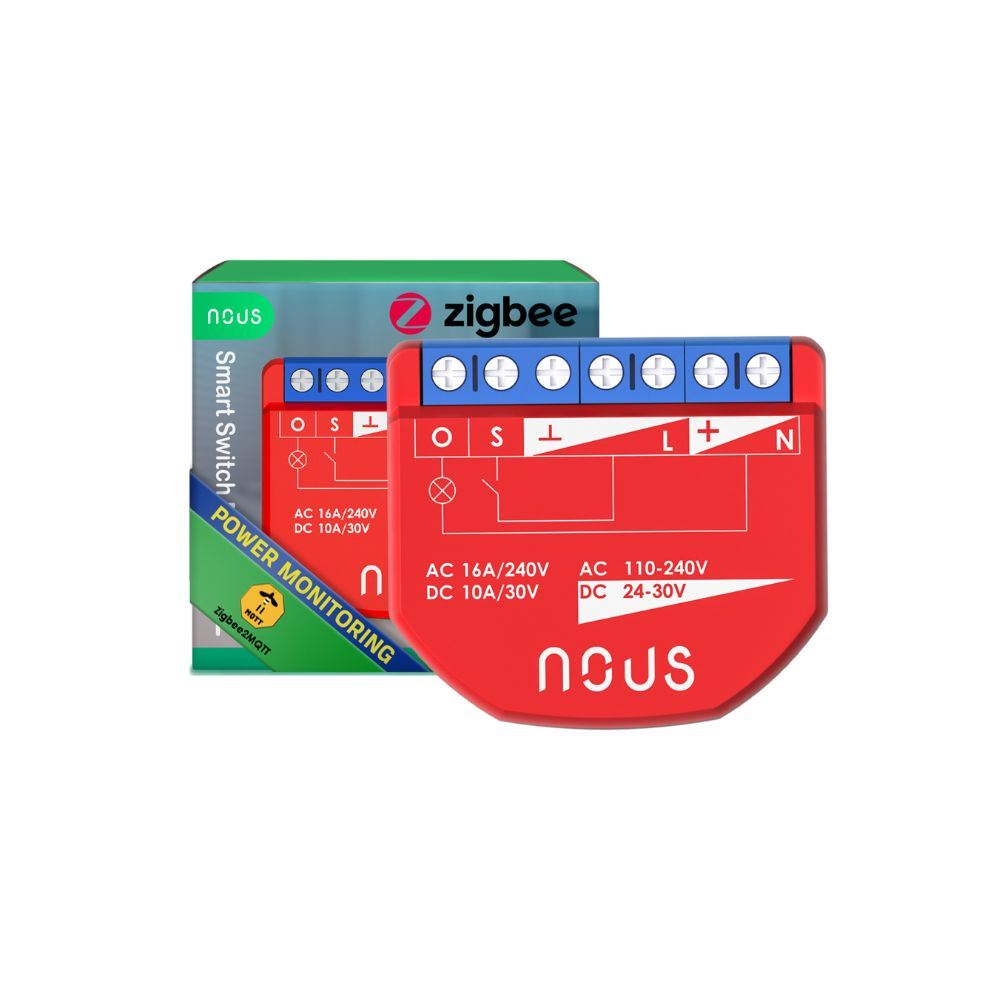 Nous B2Z Tuya Zigbee 1 áramkörös mini kapcsolórelé modul (B2Z)