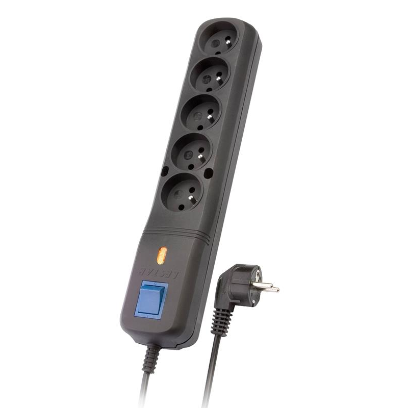 Lestar LV 530W 5-ös túlfeszültség védő - elosztó 1,5m (LV 530W 1,5M)