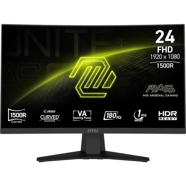 MSI MAG 244C computerskærm 59,9 cm (23.6") 1920 x 1080 pixel Fuld HD LCD Sort