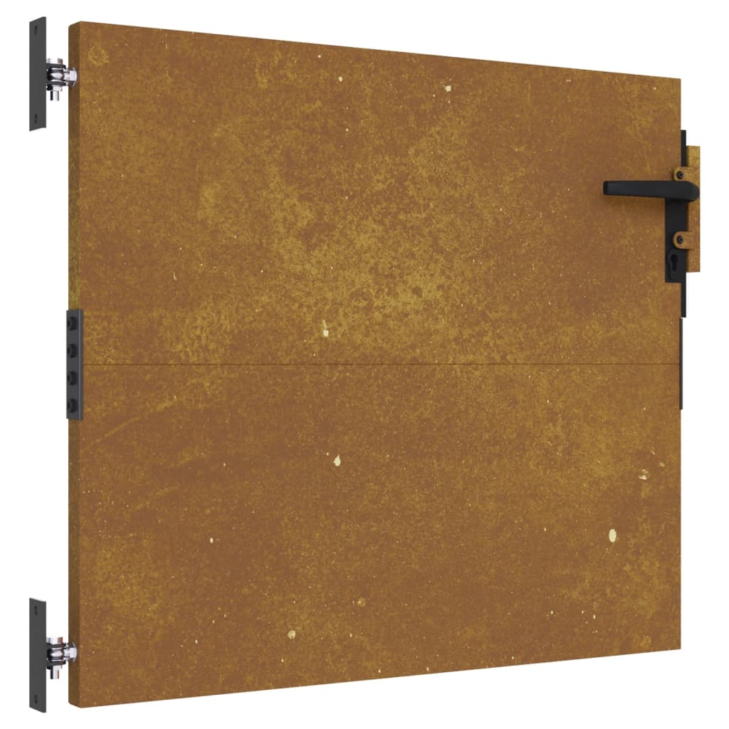 corten acél kerti kapu 85 x 100 cm (153257)