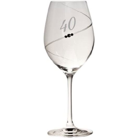 B.BOHEMIAN Jubileumi borospohár "40" 470 ml COSMIC 1 db (8586008777868)
