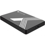 Techly I-CASE USB3-SL25TY caja para disco duro externo Carcasa de disco duro/SSD Negro 2.5"