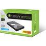 Techly I-CASE USB3-SL25TY caja para disco duro externo Carcasa de disco duro/SSD Negro 2.5"