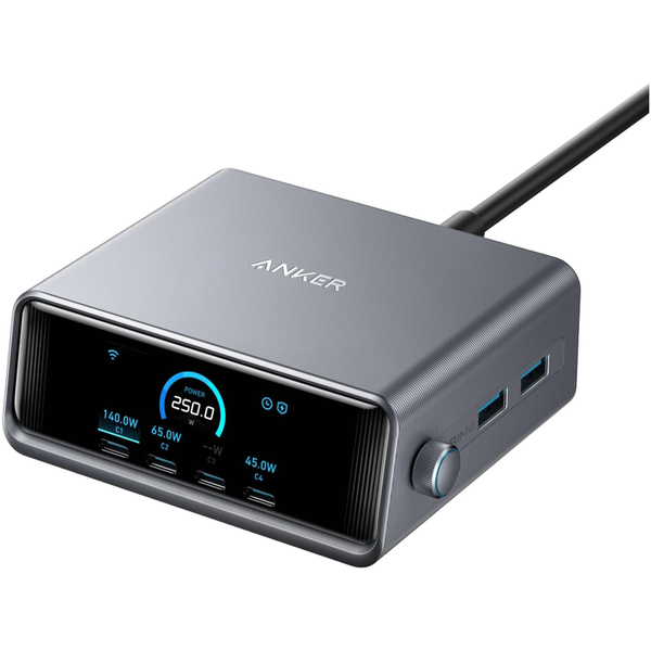 Anker Prime GaN Universal Negro Carga rápida Interior