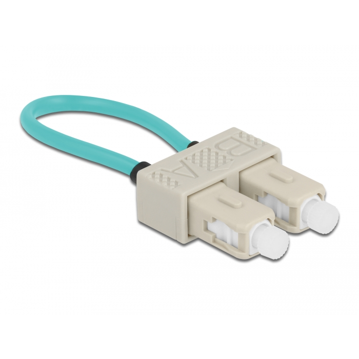 Delock Optikai szálas hurok adapter SC / OM3 Többszörös bézs (86923) (86923)