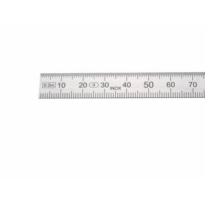 Mérőszalag, acél mérővonalzó 200 mm Helios Preisser 0460222
