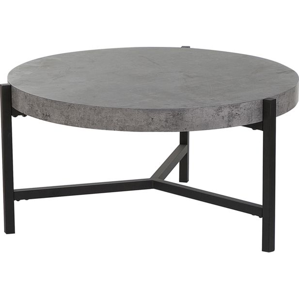 Mesa De Centro Gris Efecto Hormigón Bonita