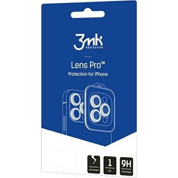 Protectie camera pentru Galaxy A24 4G, 3MK, Negru