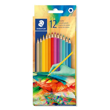 STAEDTLER Színes ceruza készlet, hatszögletű, 