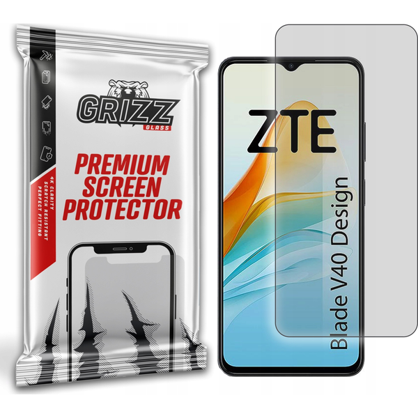  GrizzGlass Folia matowa GrizzGlass PaperScreen do ZTE Blade V40 Design