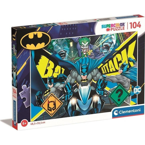 Clementoni Batman Puzzle 104 pz Fumetti