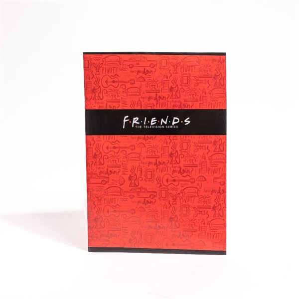 Friends A4 kockás 87-32 iskolai tűzött füzet (5999861060955)