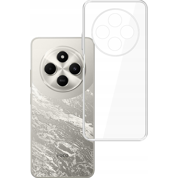 3MK Clear Case Xiaomi Poco C75 átlátszó