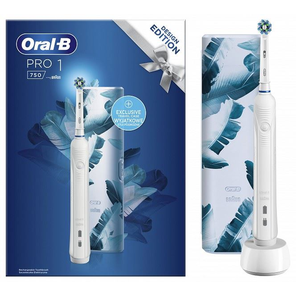 Elektrický zubní kartáček Oral-B Pro 1 750 bílý